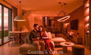 Modernistische schakelvilla’s te koop met 360° uitzicht, in Mijas Costa, Costa del Sol 791815 