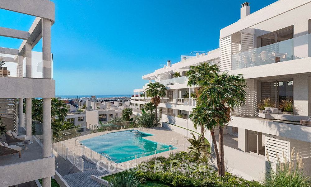Exclusieve appartementen en herenhuizen te koop met zeezicht en op loopafstand van het Estepona centrum 791986