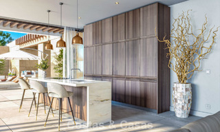 Nieuwe, high-end designvilla te koop in een permanent bewaakte gemeenschap van Sotogrande, Costa del Sol 792092 