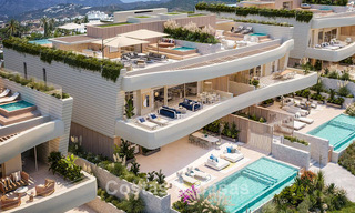 High-end luxe appartement te koop in een eerstelijnstrand complex ten oosten van Marbella centrum 792201 