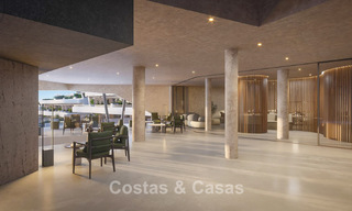 High-end luxe appartement te koop in een eerstelijnstrand complex ten oosten van Marbella centrum 792205 