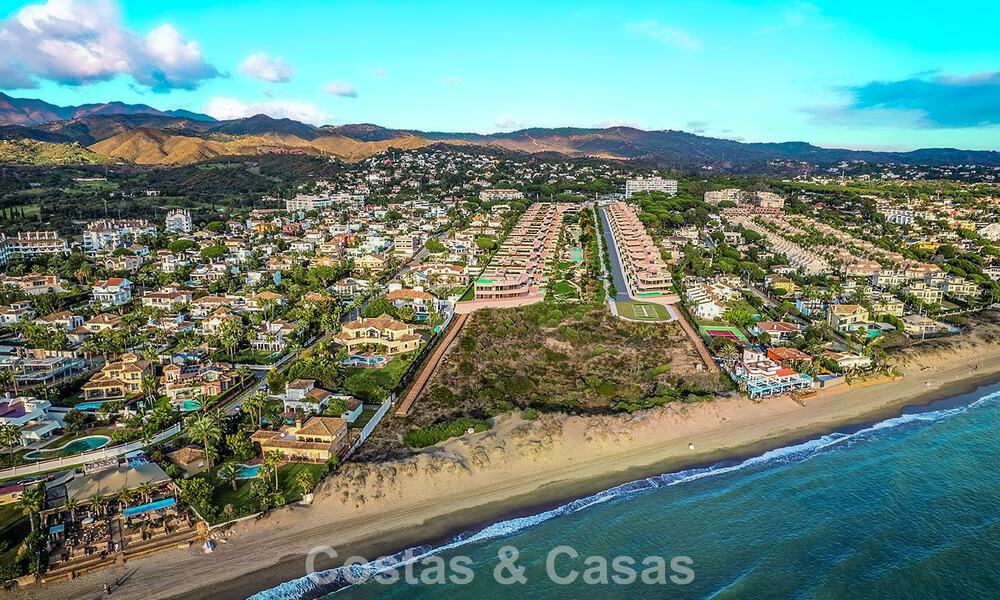 High-end luxe appartement te koop in een eerstelijnstrand complex ten oosten van Marbella centrum 792213