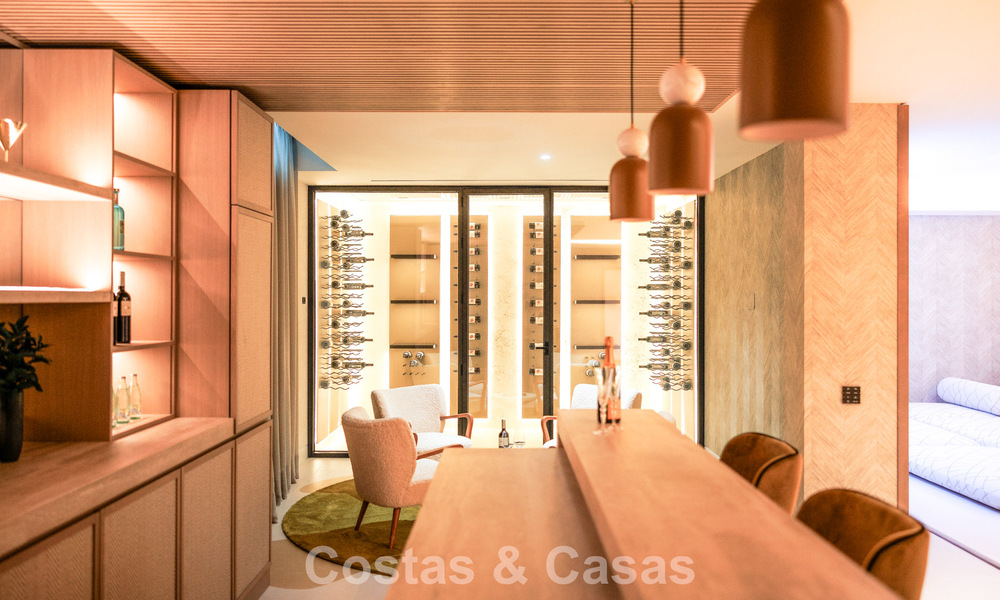 4 ultramoderne boutiquevilla’s te koop op de Golden Mile van Marbella, Instapklaar. 792446