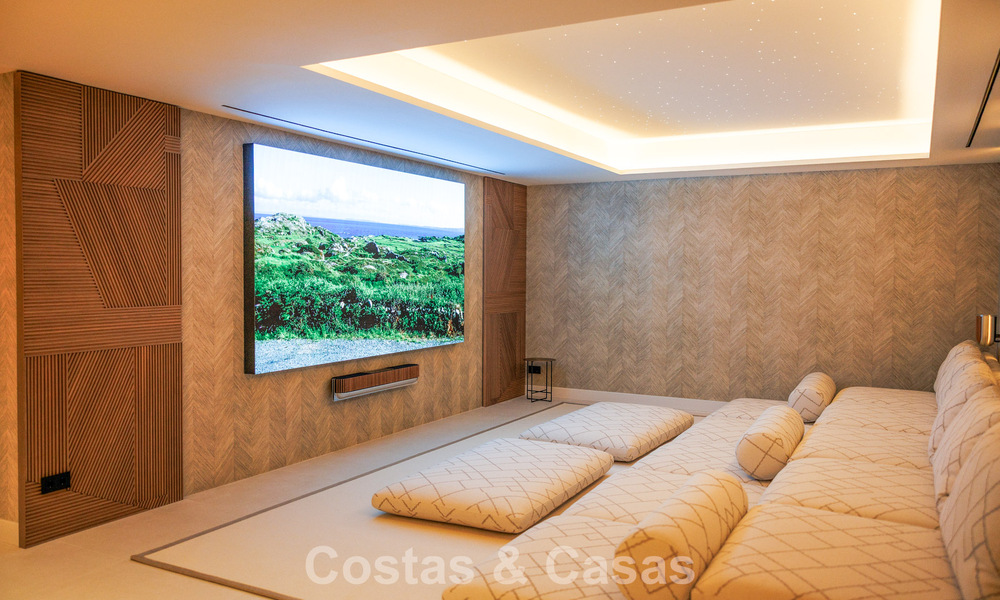 4 ultramoderne boutiquevilla’s te koop op de Golden Mile van Marbella, Instapklaar. 792455