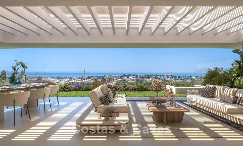 Lancering! Nieuwe, innovatieve luxe appartementen met adembenemend zeezicht te koop in Marbella - Benahavis 792622