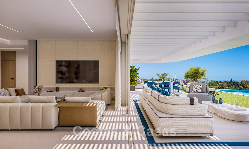 Lancering! Nieuwe, innovatieve luxe appartementen met adembenemend zeezicht te koop in Marbella - Benahavis 792626