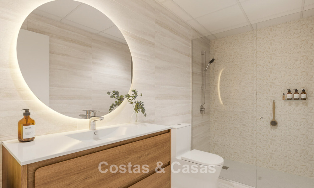 Eigentijdse rijwoningen met prachtig zeezicht te koop in La Cala de Mijas, Costa del Sol 792670