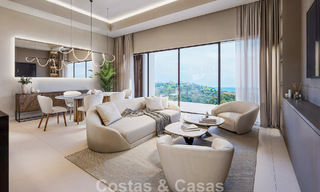 Lancering. Geschakelde luxevilla’s met adembenemend zeezicht in Casares, Costa del Sol 792653 
