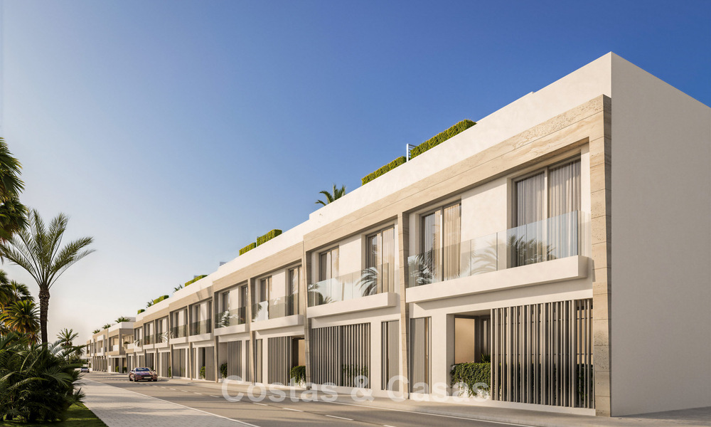 Stijlvolle, moderne townhouses met een toplocatie in het hart van San Pedro Alcantara, Marbella 792802