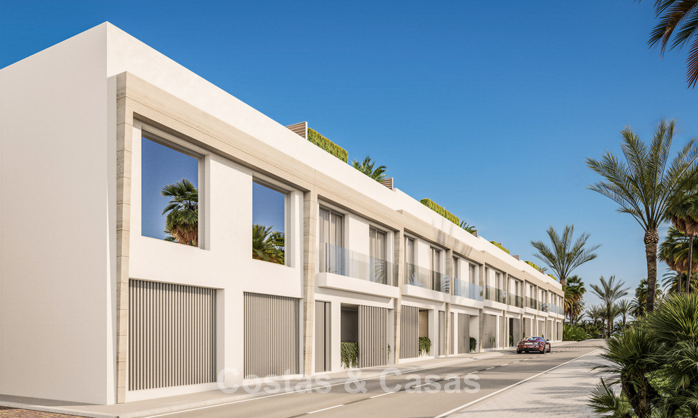 Stijlvolle, moderne townhouses met een toplocatie in het hart van San Pedro Alcantara, Marbella 792820