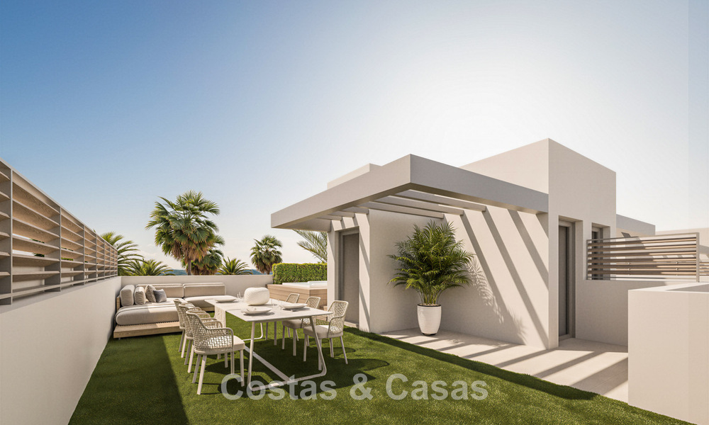 Stijlvolle, moderne townhouses met een toplocatie in het hart van San Pedro Alcantara, Marbella 792821