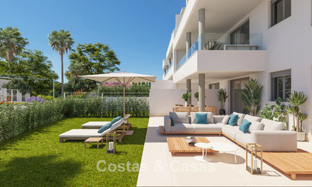 Moderne nieuwbouwappartementen te koop op wandelafstand van het strand in Mijas Costa, Costa del Sol 792696