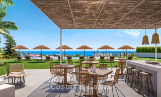 Nieuwe, hedendaagse appartementen met panoramisch zeezicht te koop in Mijas Costa, Mijas 792737 