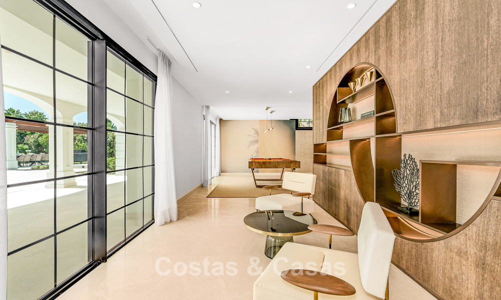 Luxueuze en tijdloze villa met panoramisch uitzicht te koop in Nueva Andalucía, Marbella 792898