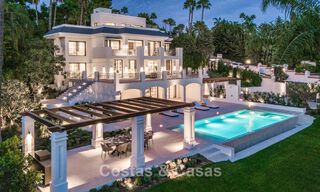 Luxueuze en tijdloze villa met panoramisch uitzicht te koop in Nueva Andalucía, Marbella 792910 