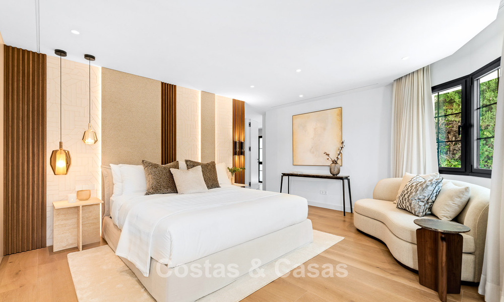 Luxueuze en tijdloze villa met panoramisch uitzicht te koop in Nueva Andalucía, Marbella 792917