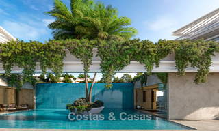 Moderne nieuwbouwappartementen met panoramisch zeezicht te koop in Manilva, Costa del Sol 792937 