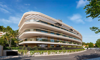 Moderne nieuwbouwappartementen met panoramisch zeezicht te koop in Manilva, Costa del Sol 792938 