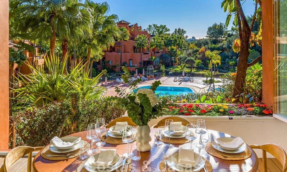 Schitterend, gelijkvloers appartement met 4 slaapkamers te koop in Nueva Andalucia, Marbella 792955