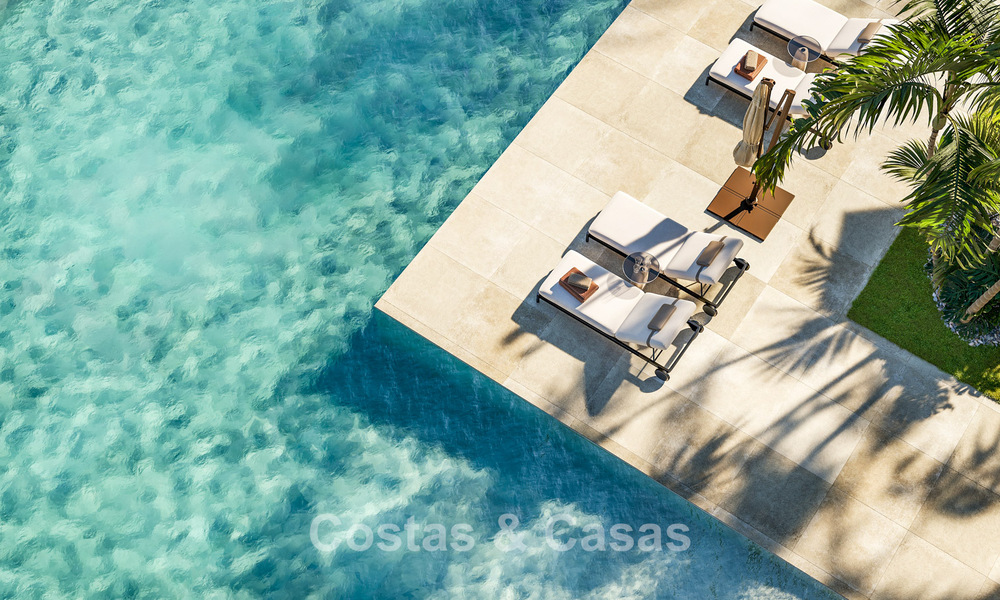 Innovatieve appartementen met panoramisch zeezicht te koop in een golfresort in Mijas Costa, Costa del Sol 792973