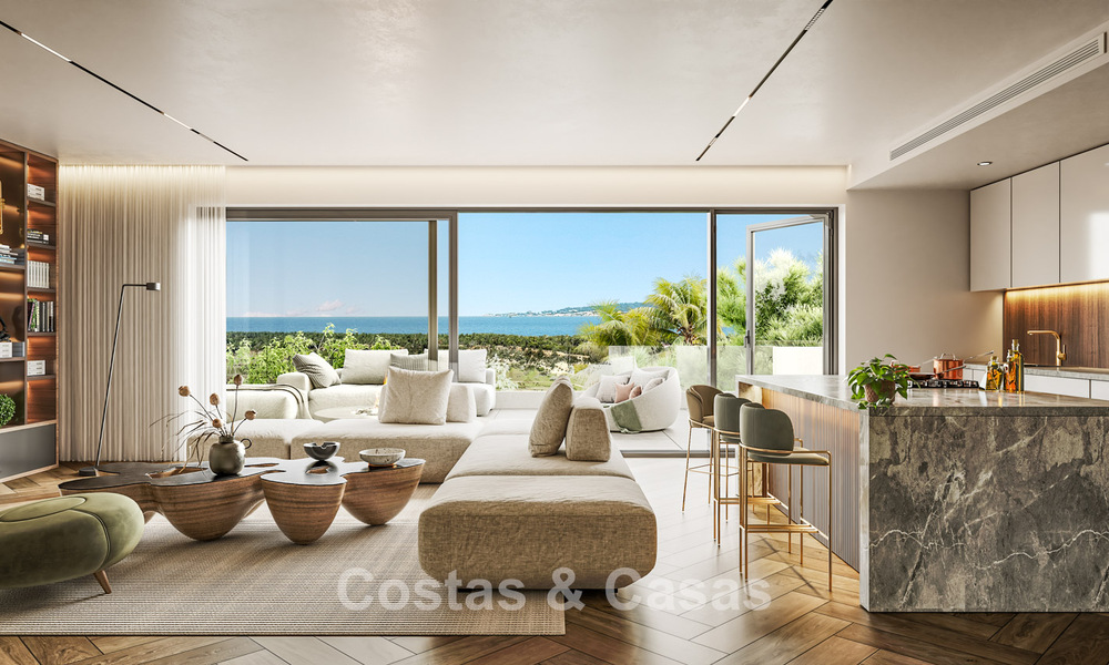 High-end luxe appartementen te koop in een rustige, bevoorrechte golfurbanisatie in het oostelijke deel van Marbella 793198