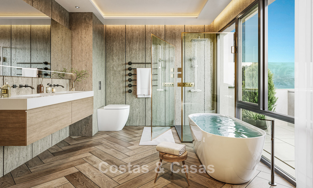 High-end luxe appartementen te koop in een rustige, bevoorrechte golfurbanisatie in het oostelijke deel van Marbella 793202