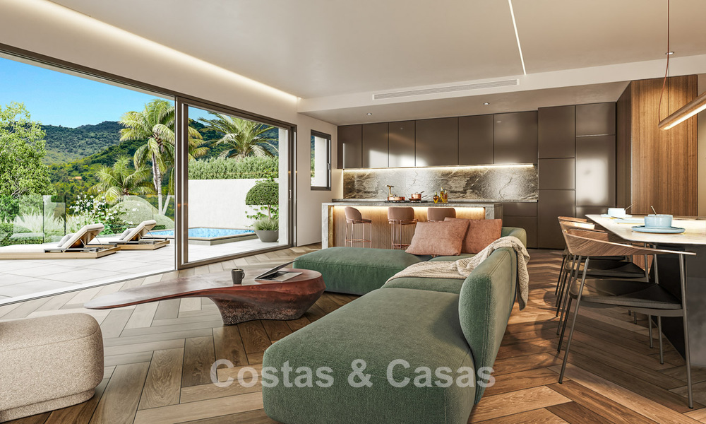 High-end luxe appartementen te koop in een rustige, bevoorrechte golfurbanisatie in het oostelijke deel van Marbella 793204