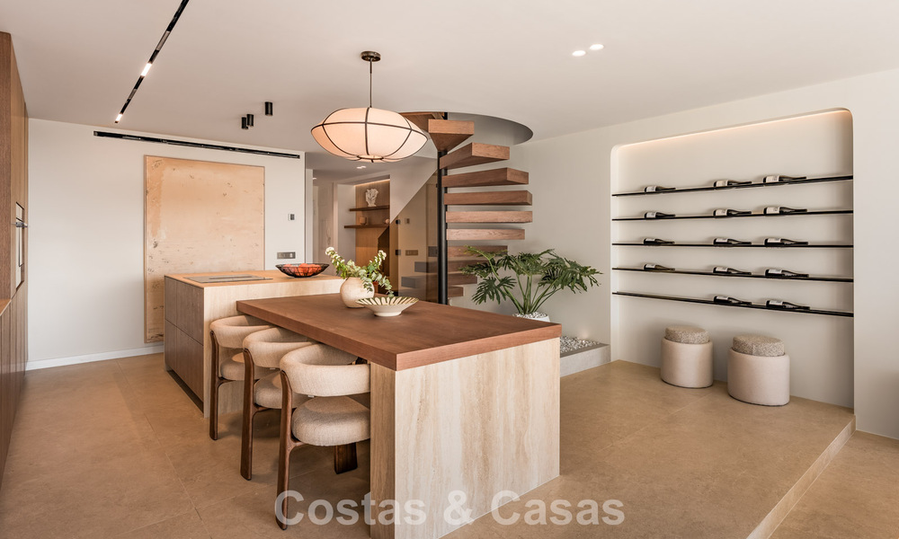 Exclusief rijhuis met panoramisch uitzicht te koop in Aloha golf in Nueva Andalucia, Marbella 793275