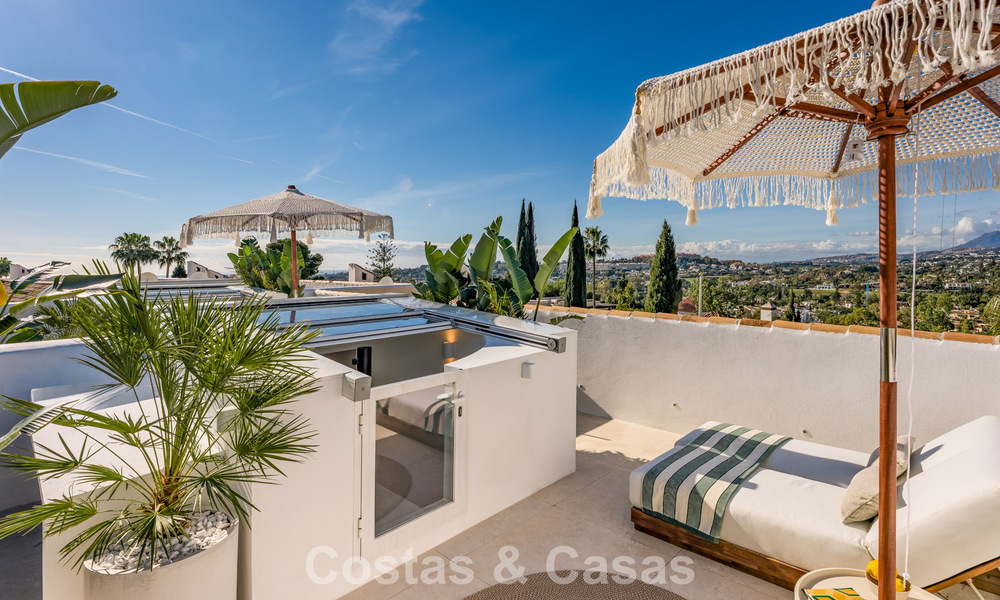 Exclusief rijhuis met panoramisch uitzicht te koop in Aloha golf in Nueva Andalucia, Marbella 793285