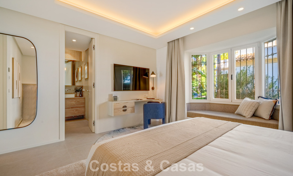 Instapklaar, eigentijds ingericht tuinappartement met 4 slaapkamers te koop op de Golden Mile van Marbella 793617