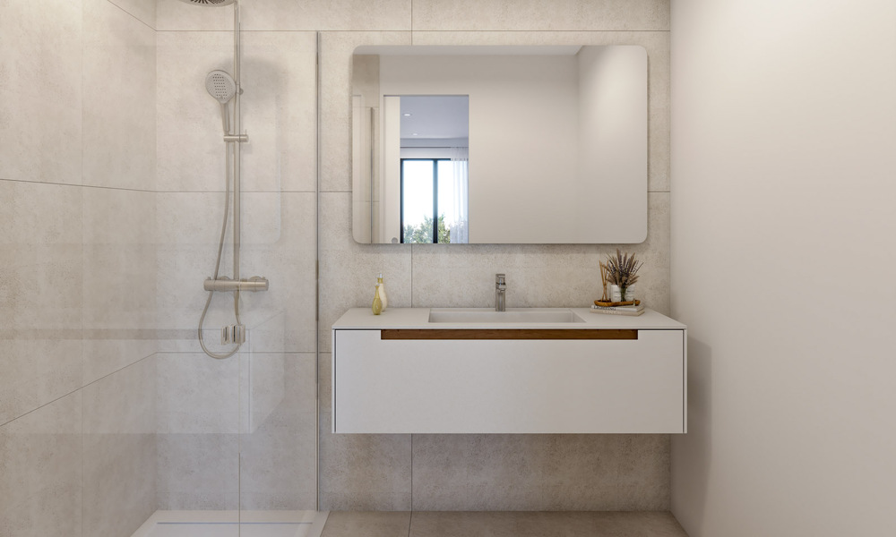 Moderne nieuwbouwappartementen met subliem zeezicht in Manilva aan de Costa del Sol 793629