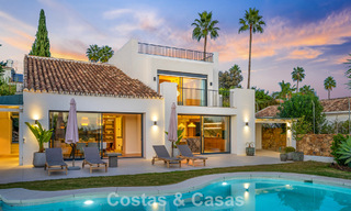 Hoogwaardig gerenoveerde familievilla te koop in de gewilde golfomgeving van Nueva Andalucia, Marbella 793160 