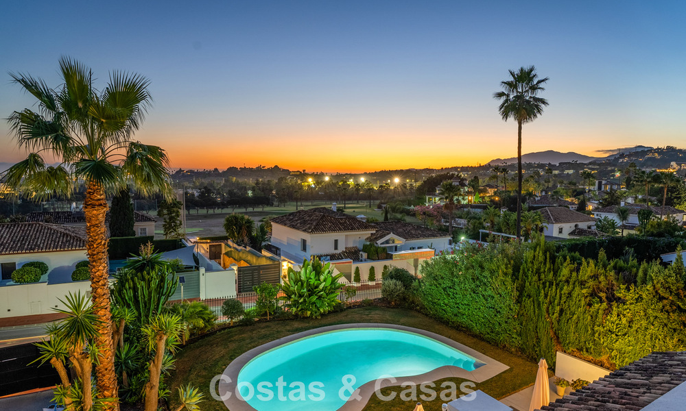 Hoogwaardig gerenoveerde familievilla te koop in de gewilde golfomgeving van Nueva Andalucia, Marbella 793164
