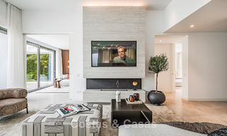 Instapklare, luxevilla met minimalistische bouwstijl te koop op de New Golden Mile tussen Marbella en Estepona 793094 