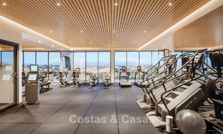 Lancering! Moderne schakelvilla’s met zeezicht in een exclusieve resortstijl te koop in Elviria, Oost-Marbella 793138 