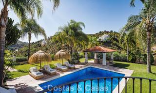 Elegante, Andalusische villa met panoramisch zeezicht te koop in El Madroñal, Benahavís - Marbella 793834 