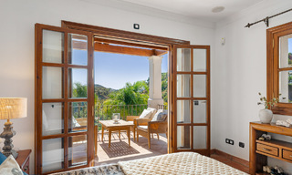 Elegante, Andalusische villa met panoramisch zeezicht te koop in El Madroñal, Benahavís - Marbella 793842 