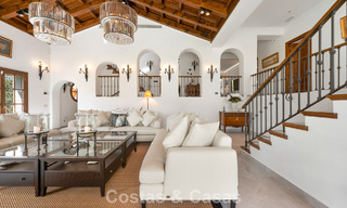 Elegante, Andalusische villa met panoramisch zeezicht te koop in El Madroñal, Benahavís - Marbella 793855 