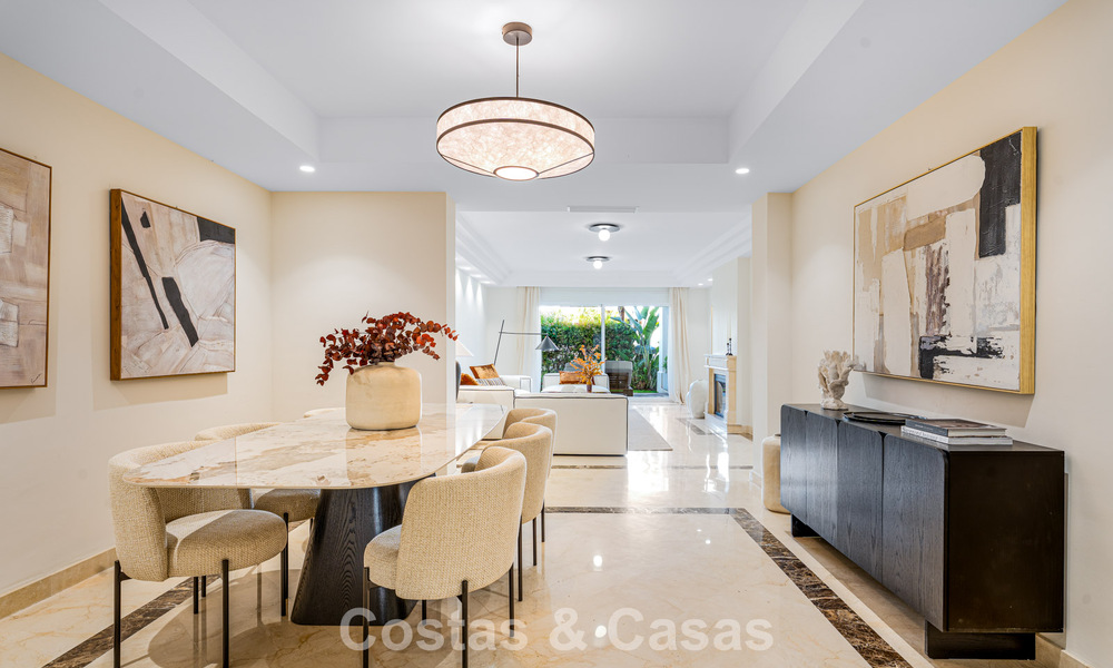 Stijlvol appartement met privétuin te koop in een gated community in Sierra Blanca, Marbella 793887