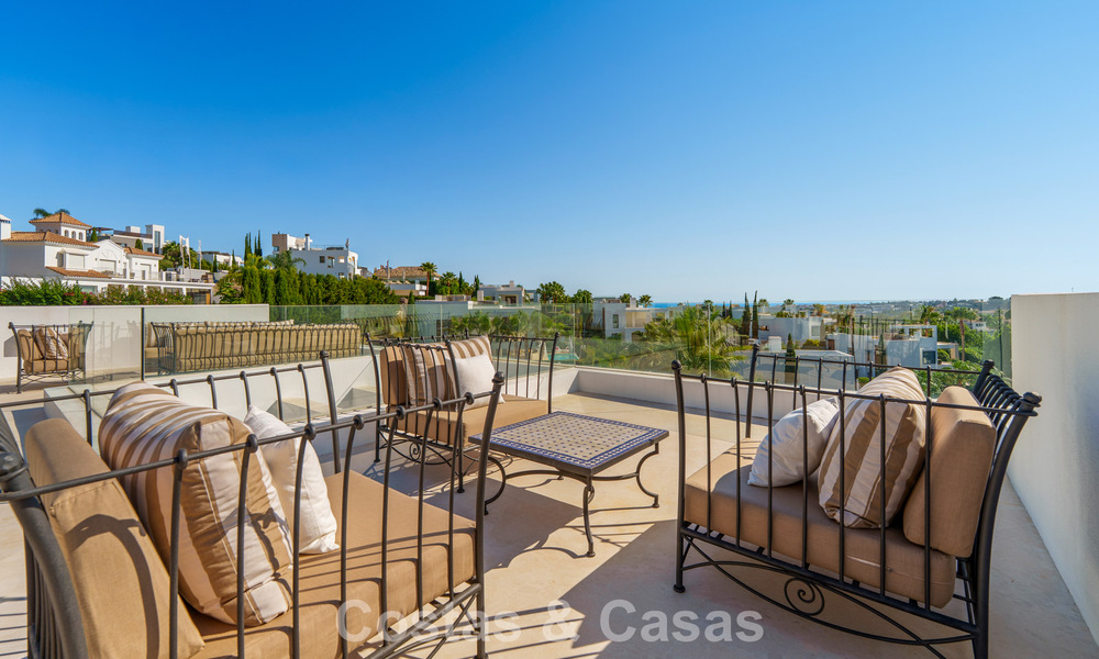 Exclusieve luxevilla met modernistisch design te koop in Nueva Andalucia’s golfvallei, Marbella 793948