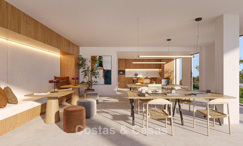 Moderne nieuwbouwappartementen met ruim terras en zeezicht te koop in Torremolinos, Malaga, Costa del Sol 793805