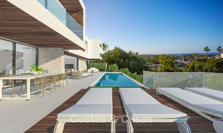 Moderne luxevilla met panoramisch zeezicht te koop op de New Golden Mile, tussen Marbella en Estepona 794036 