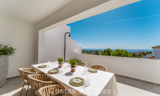 Instapklaar, luxueus gerenoveerd duplex appartement te koop in de heuvels van Marbella - Benahavis 794090 