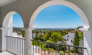 Instapklaar, luxueus gerenoveerd duplex appartement te koop in de heuvels van Marbella - Benahavis 794094 