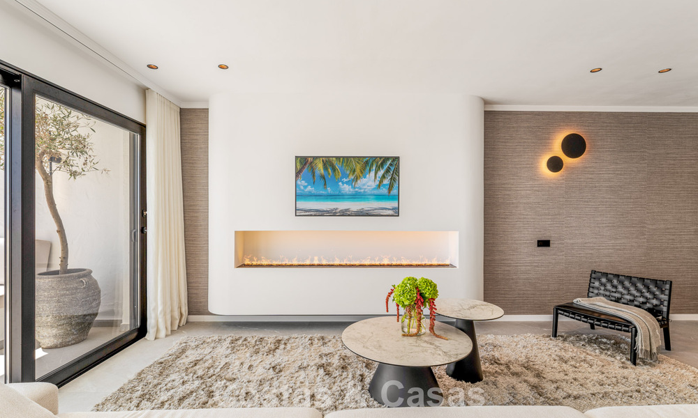 Instapklaar, luxueus gerenoveerd duplex appartement te koop in de heuvels van Marbella - Benahavis 794128