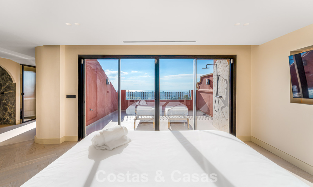 Exclusief Scandinavisch design penthouse met 180° uitzicht te koop in Benahavis - Marbella 794168