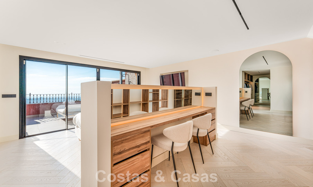 Exclusief Scandinavisch design penthouse met 180° uitzicht te koop in Benahavis - Marbella 794170