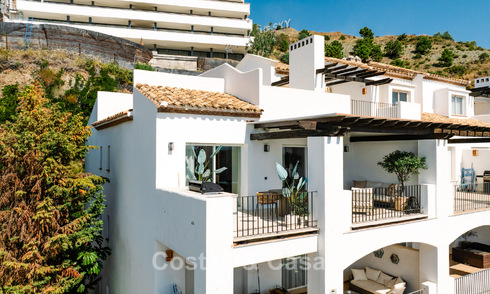 Instapklaar, eigentijds gerenoveerd appartement te koop met zeezicht in La Quinta Golfresort in Benahavis - Marbella 794243