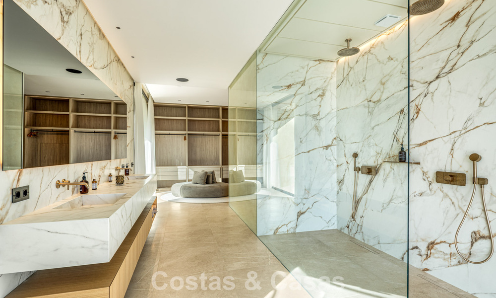 Gloednieuwe luxevilla met panoramische vergezichten te koop in de gated urbanisatie van El Madroñal in Benahavis - Marbella 794222