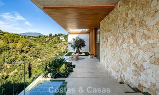 Gloednieuwe luxevilla met panoramische vergezichten te koop in de gated urbanisatie van El Madroñal in Benahavis - Marbella 794225 